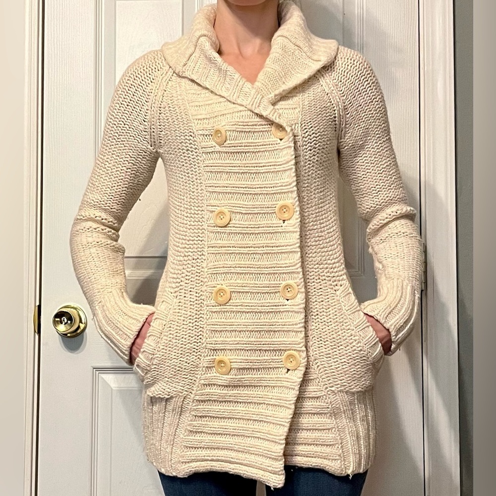 Knit Button Down Sweater